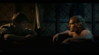 Henry Cavill naked as Geralt in netflix TV Show The Witcher