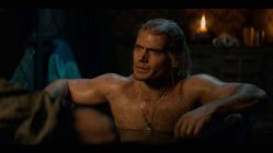 Henry Cavill naked as Geralt in netflix TV Show The Witcher
