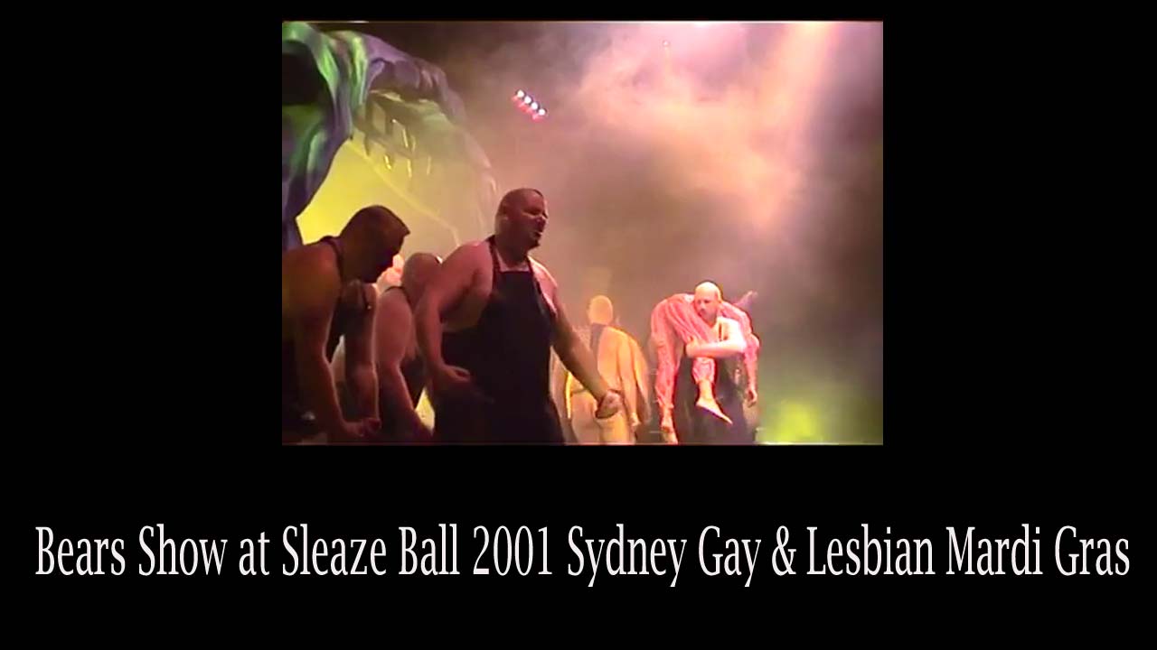 Bears Show at Sleaze Ball 2001 Sydney Gay & Lesbian Mardi Gras