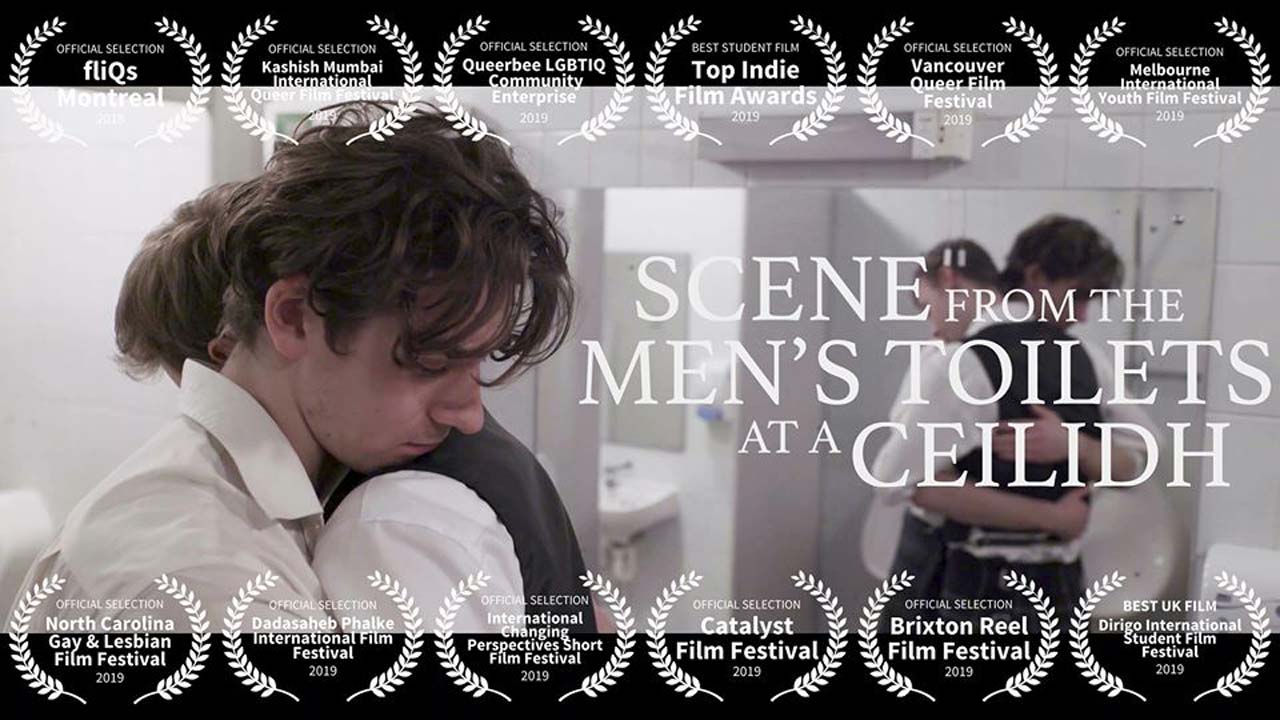 Scene from the Men's Toilets at a Ceilidh (2018)