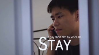Stay (2013) gay short film by Vince Ha